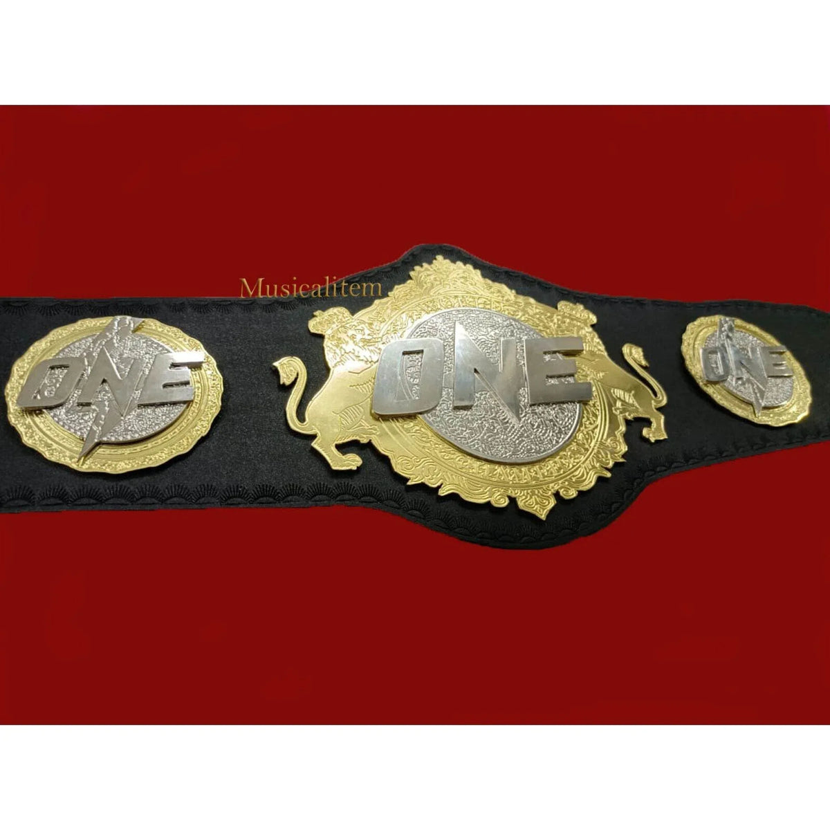 One World Fc MMA Championship Replica Title Belt - WWF Belt