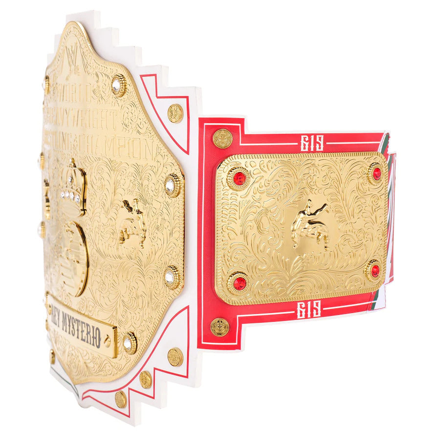 Rey Mysterio 20th Anniversary Signature Series Championship Replica Title Belt