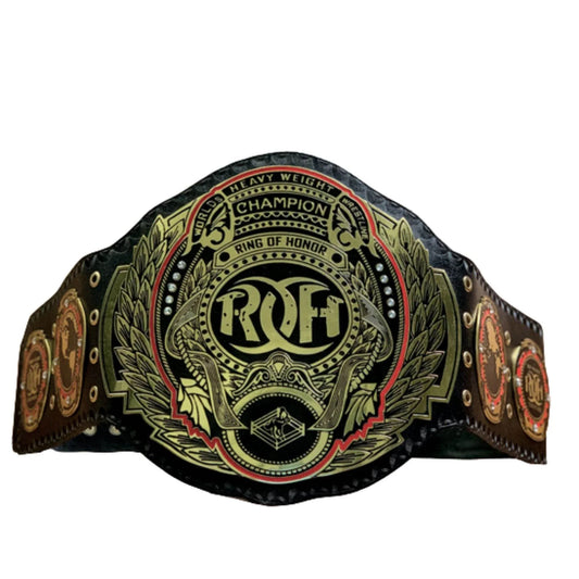 ROH Heavyweight Championship Replica Title Belt - WWF Belt