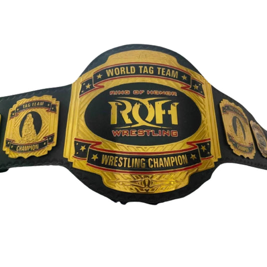 ROH World Tag Team Championship Replica Title Belt - WWF Belt