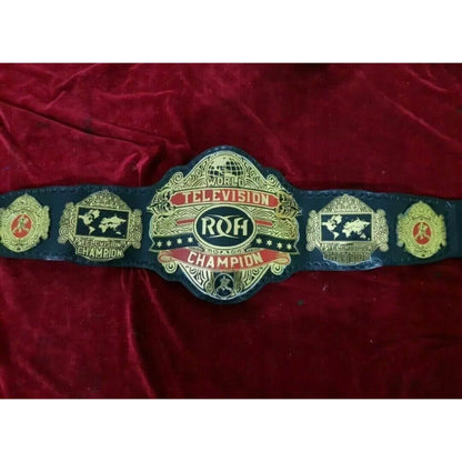 ROH World Television Championship Replica Title Belt - WWF Belt