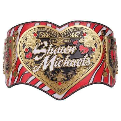 Shawn Michaels Wwe Championship Title Belt