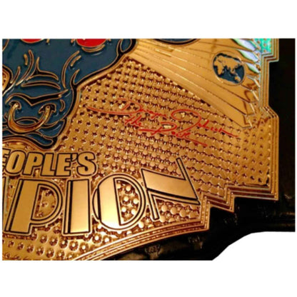 The Rock Brahma Peoples Champion Replica Title Belt - WWF Belt