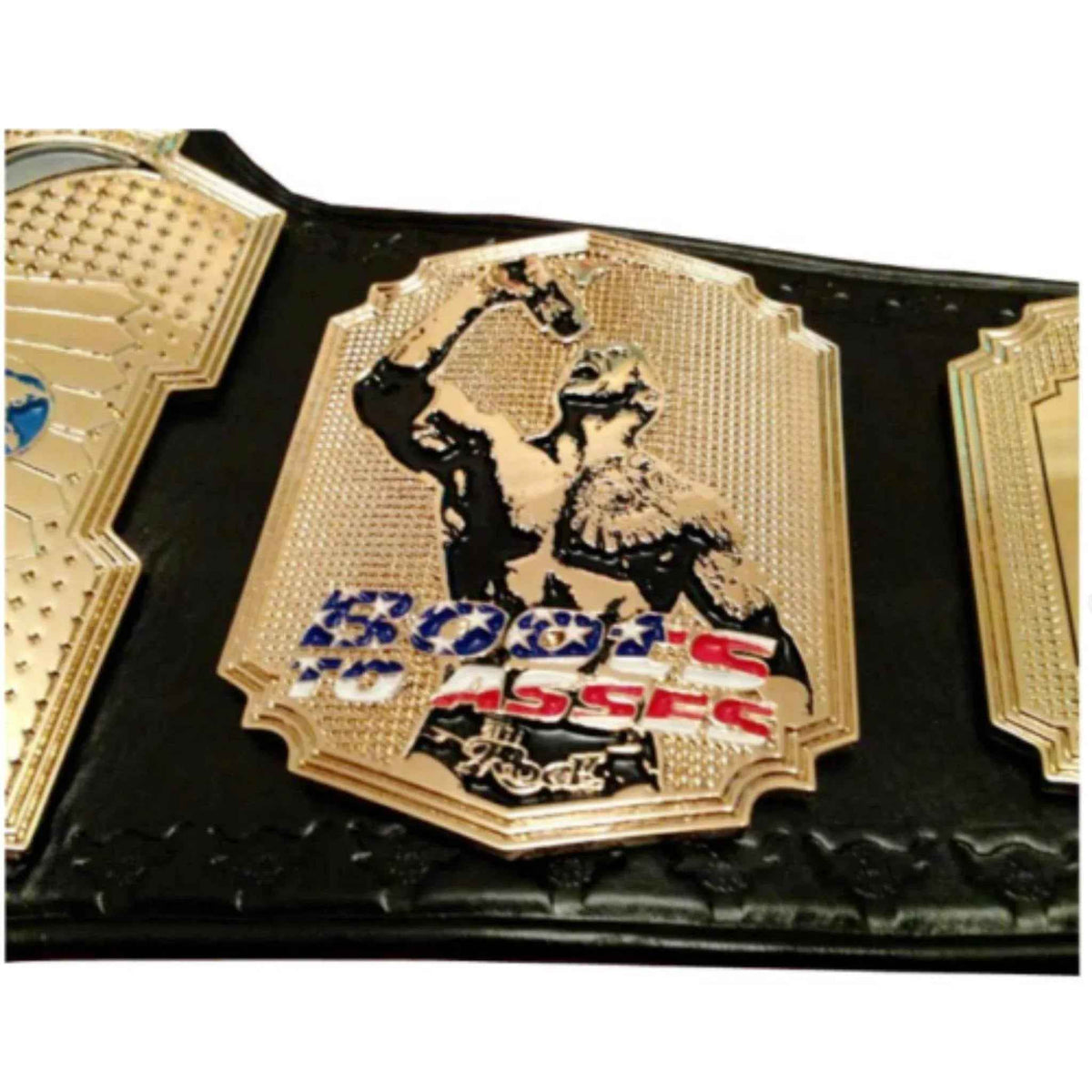 The Rock Brahma Peoples Champion Replica Title Belt - WWF Belt