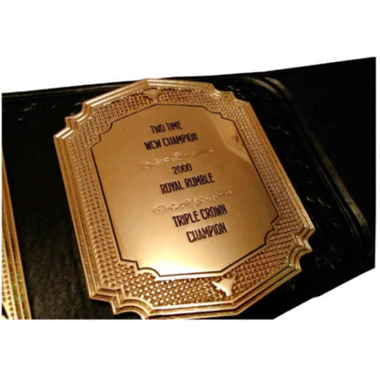 The Rock Brahma Peoples Champion Replica Title Belt - WWF Belt