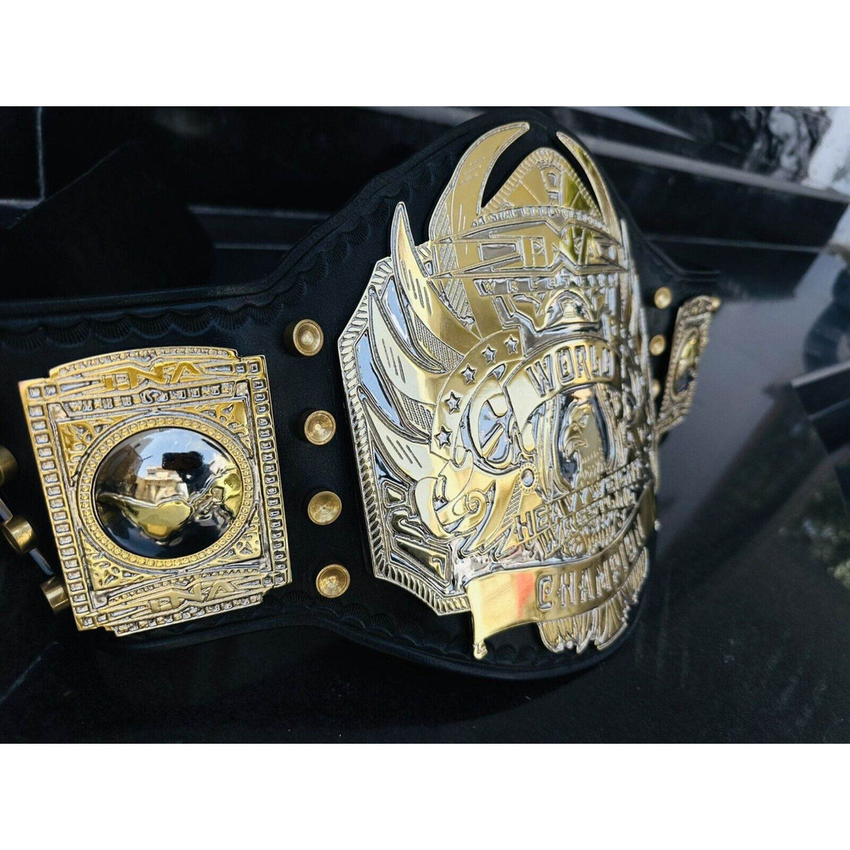 TNA World Heavyweight Championship Replica Title Belt - WWF Belt