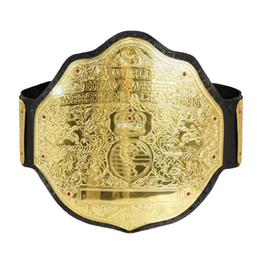 WWE Big Gold World Heavyweight Championship Commemorative Belt - WWF Belt