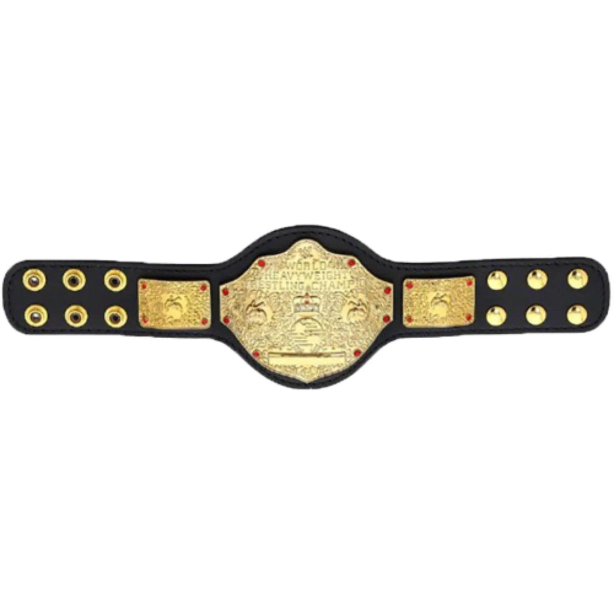 Wwe Mini Big Gold World Wrestling Championship Title Belt - WWF Belt