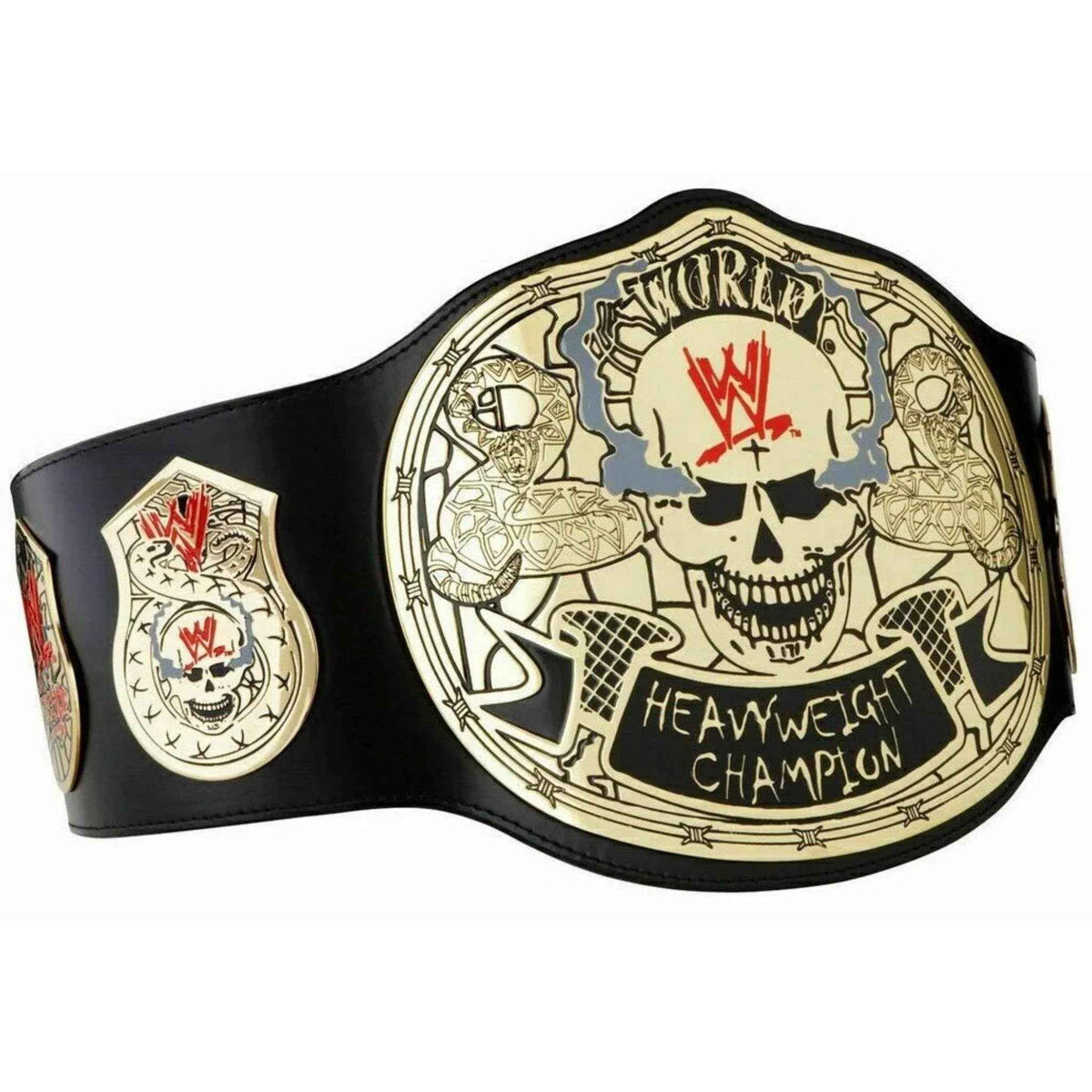 WWE Smoking Skull Championship Replica Title Belt - WWF Belt