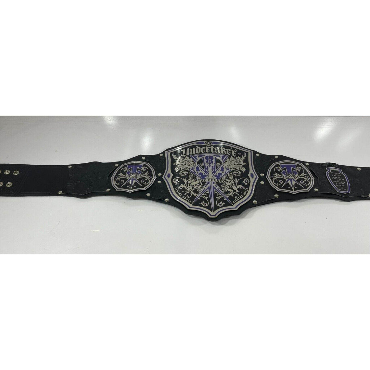 WWE Undertaker Limited Edition Replica Title Belt - WWF Belt