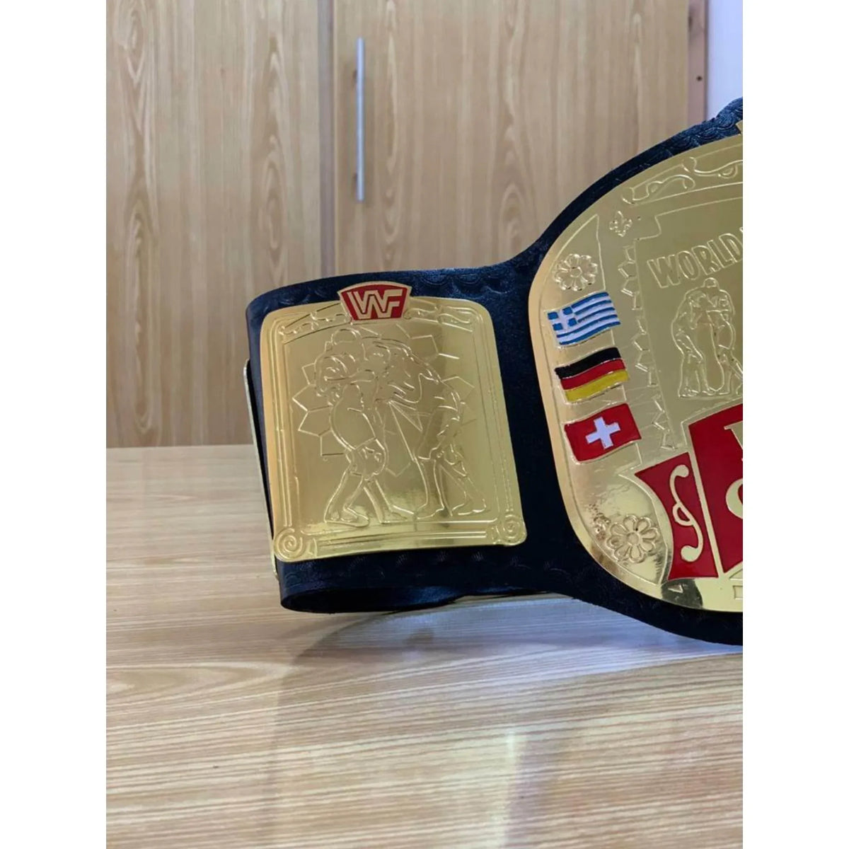 WWF European Championship Replica Title Belt - WWF Belt