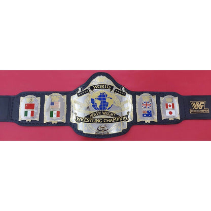 WWF Hulk Hogan 86 Wrestling Championship Replica Title Belt - WWF Belt